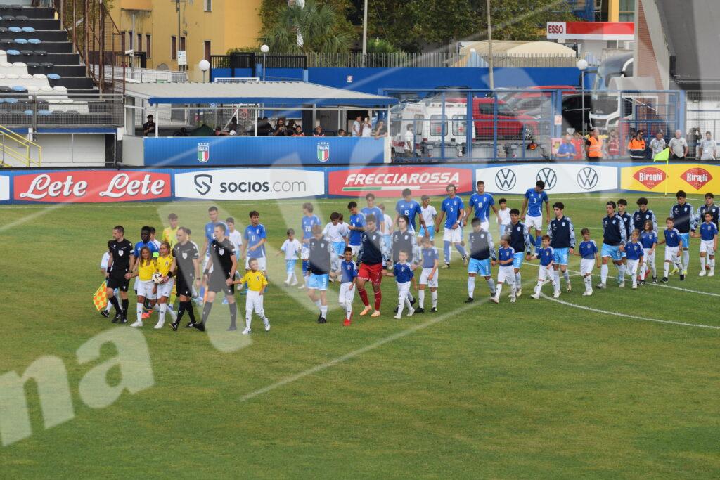 Pomeriggio azzurro al Francioni. Con il successo contro i Titani gli azzurrini proseguono il loro percorso verso gli Europei