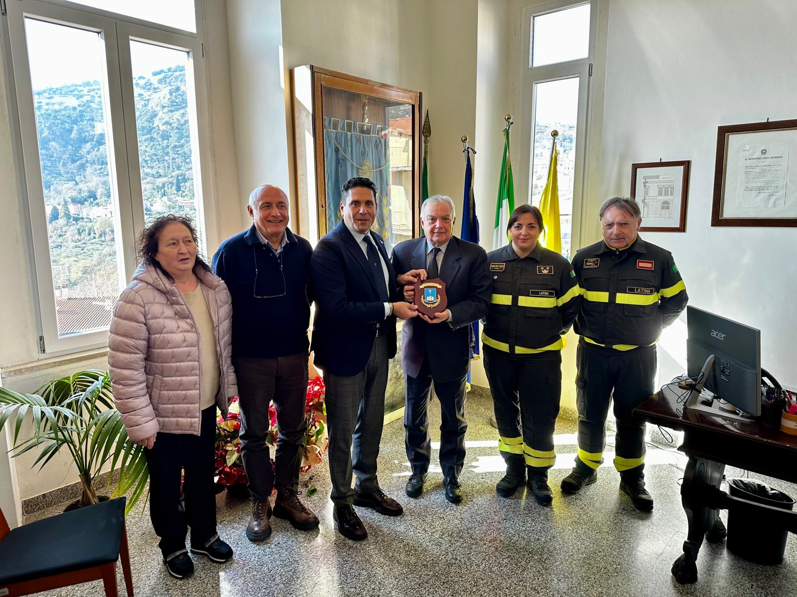 castelforte vigili fuoco Cancelliere - Pompeo - Foto di gruppo