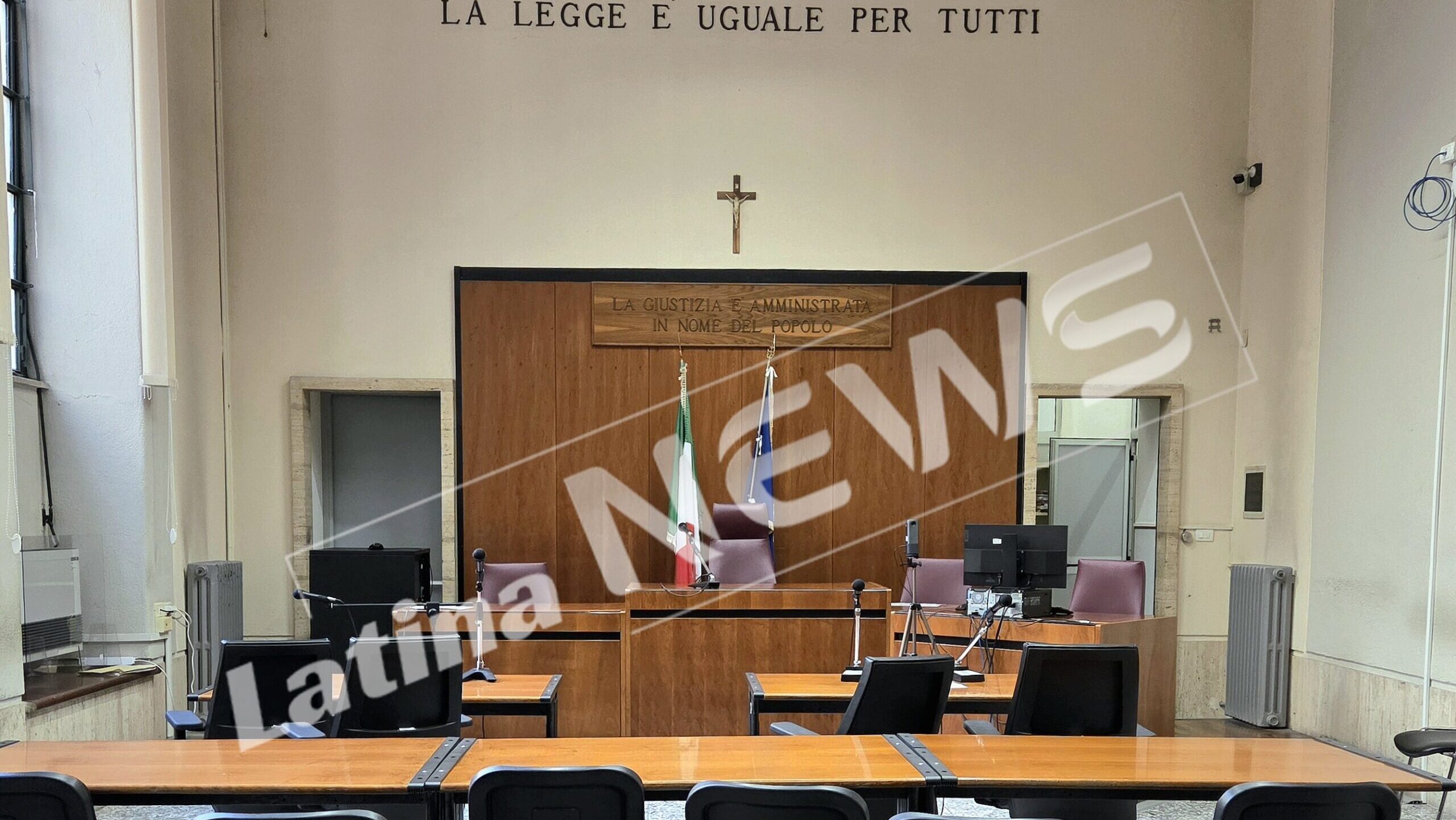 LATINA aula del Tribunale 1