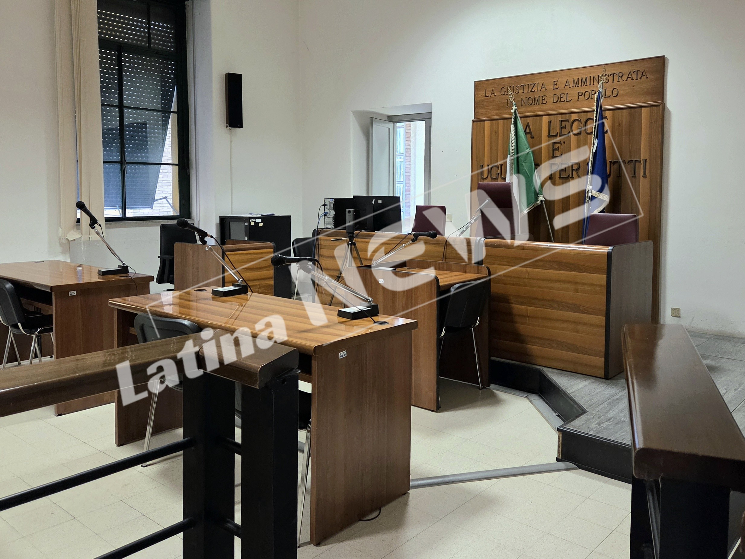 LATINA aula del Tribunale 3