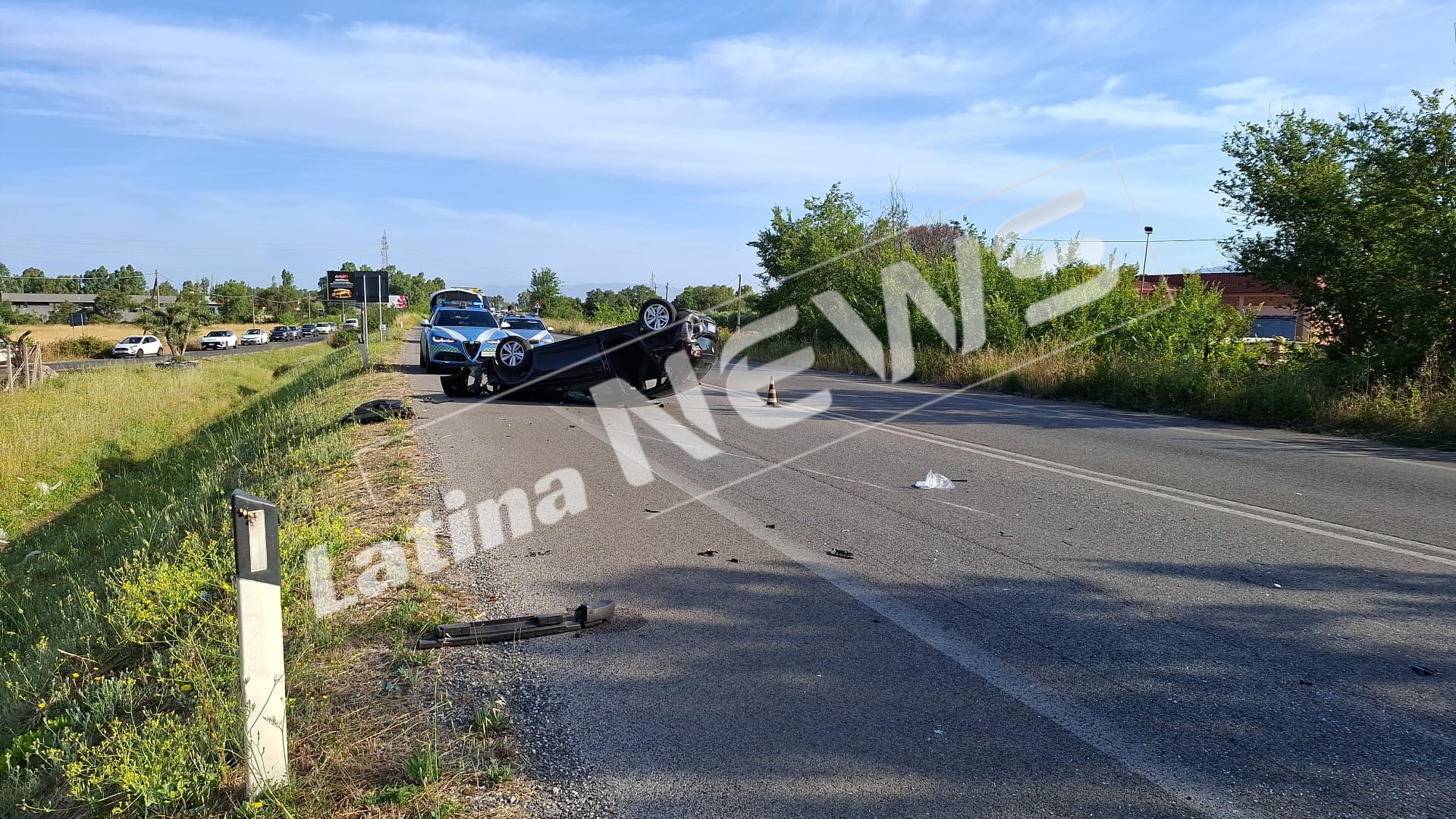 incidente pontina latina