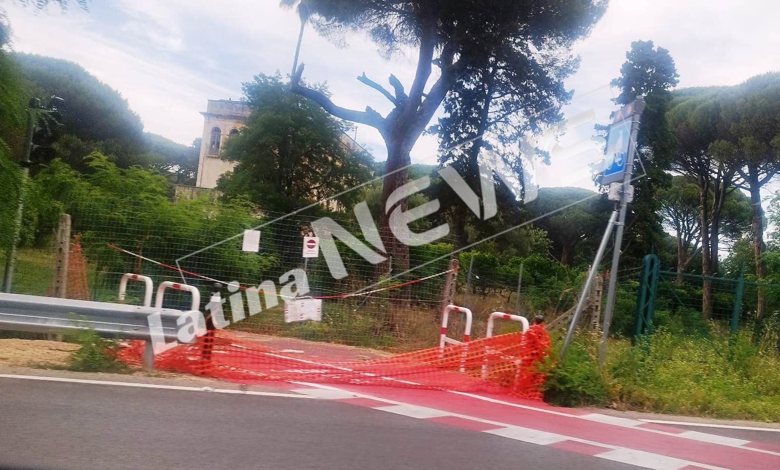 pista ciclabile salto fondi chiusa non ancora inaugurata