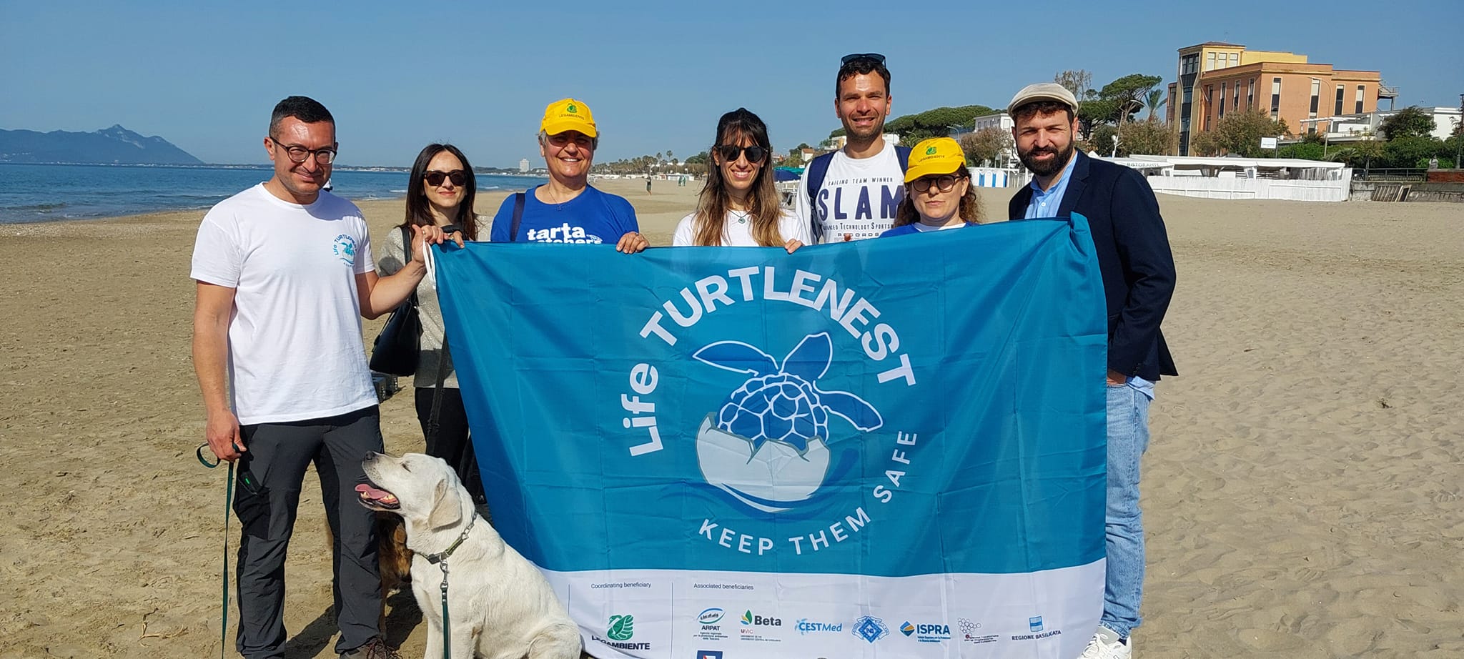FOTO LANCIO DEL PROGETTO LIFE TURTLENEST A TERRACINA