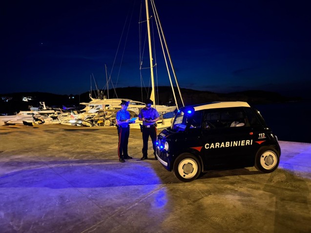 carabinieri ponza ventotene