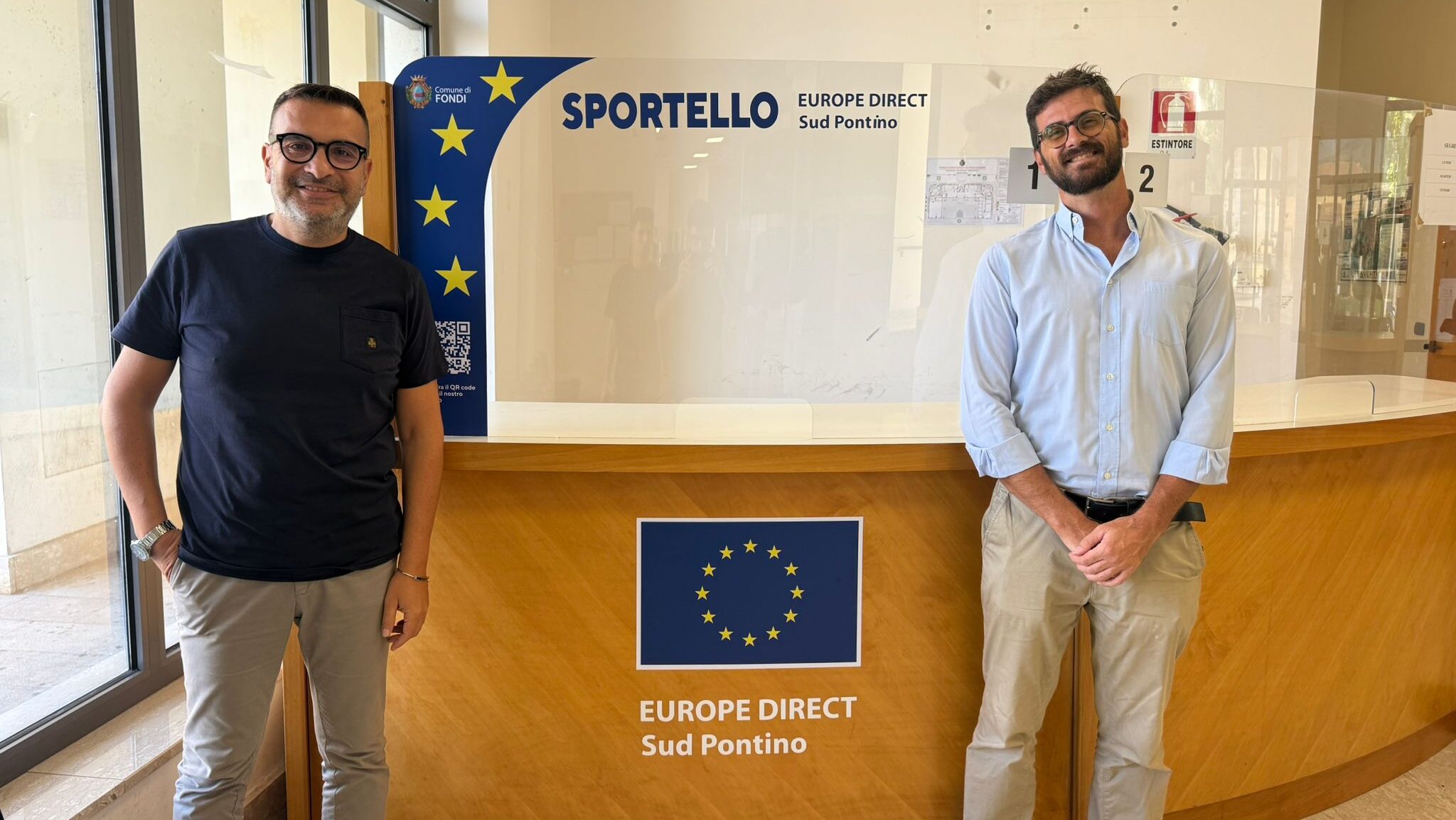 europa direct sud pontino fondi vincenzo carnevale e luca addessi