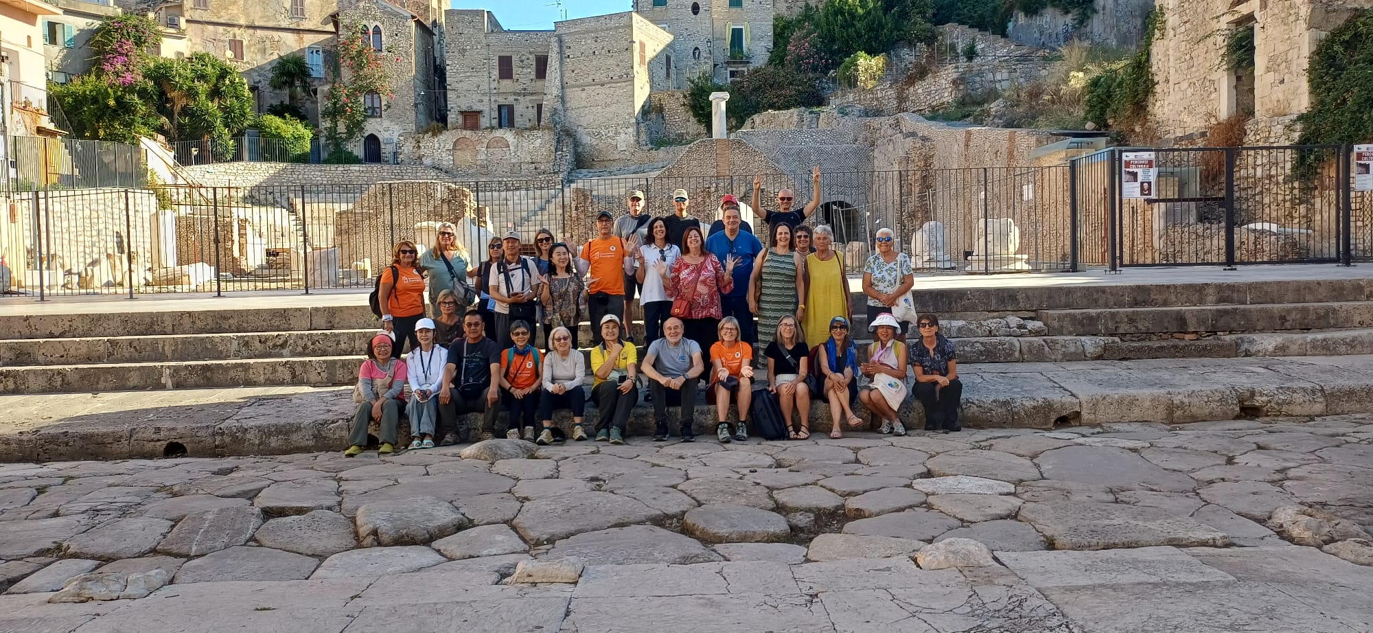 international walking Terracina via francigena